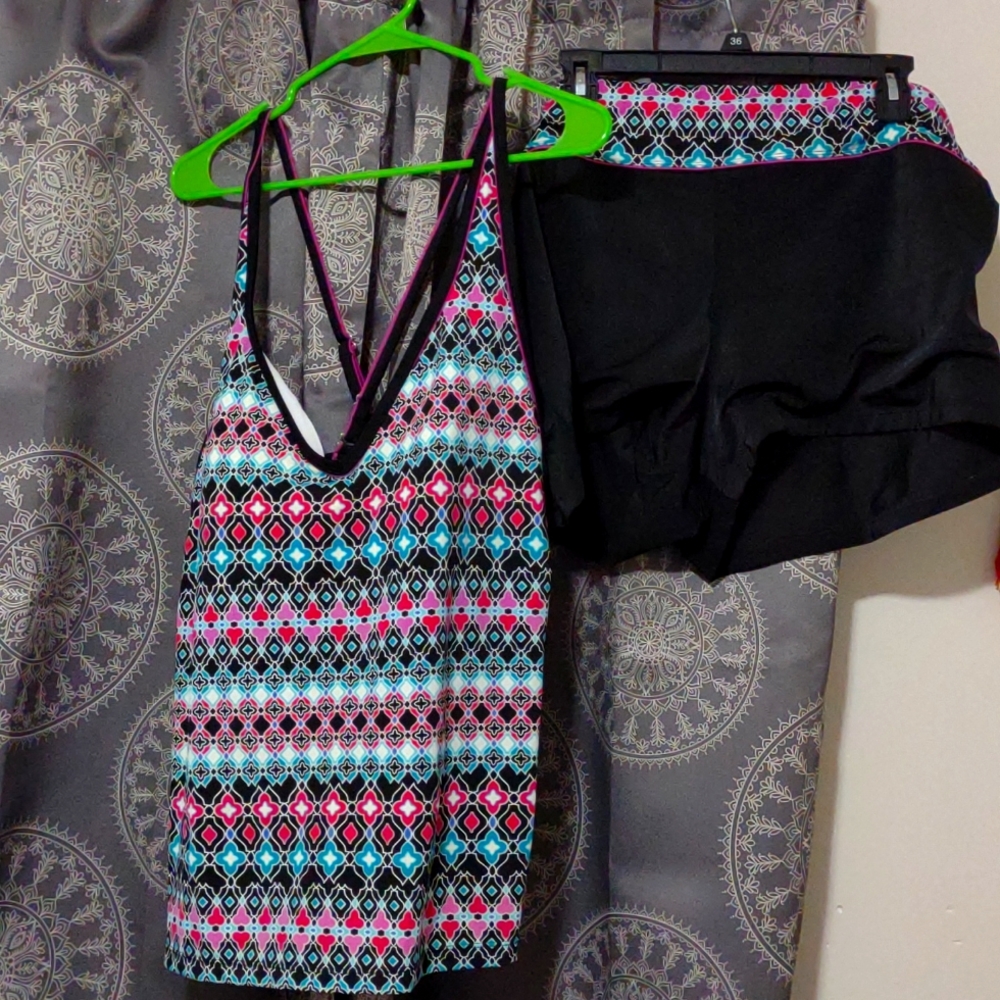 Ladies plus 2pc Swimsuit sz-2XL